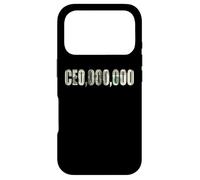 Entrepreneur Businessman - Funny CEO,000,000 Millionaire CEO Coque pour iPhone 17 Pro