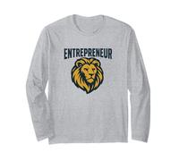 Entrepreneur comme Un Lion - Streetwear Animal Manche Longue