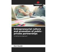 Entrepreneurial culture and promotion of public-private partnerships