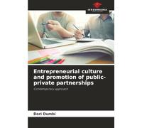 Entrepreneurial culture and promotion of public-private partnerships: Contemporary approach