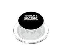 Entrepreneuriat Le Plus Correct au Monde Entrepreneuriat drôle PopSockets PopGrip pour MagSafe