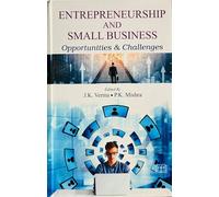 Entrepreneurship And Small Business Opportunities And Challenges ( 9789391377250)