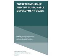 Entrepreneurship and the Sustainable Development Goals Inconnu (Auteur)