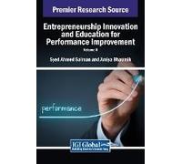 Entrepreneurship Innovation And Education For Performance Improvement, Vol 2