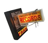 Entreprise de record Rétro Applique Murale Rétro Record Applique LED MOSUMEDED Décoration Maison Cadeau pour les amateurs de musique Éclairage nostalgique créatif