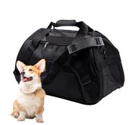 Entreprise de voyage générique pour animaux de compagnie - Porte-voyage pour chien - Sac de chat pliable pour chien - Cas de circulation souple portable avec sangle réglable