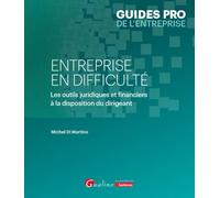Entreprise en difficulté Les outils juridiques et financiers à la disposition du dirigeant - Michel Di Martino - Gualino Eds - broché - Etude