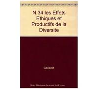 Entreprise Ethique - Les Effets Éthiques Et Productifs De La Diversité