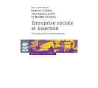 Entreprise sociale et insertion Une perspective internationale - Laurent Gardin - Desclée De Brouwer - broché - Etude