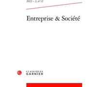Entreprise & Société Jérôme Méric (Collection dirigée par), Jérôme Méric (Editeur du volume), Rémi Jardat (Editeur du volume), Pascal Glémain (Editeur du volume), Jennifer Urasadettan (Editeur du volu