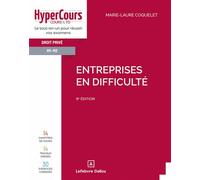 Entreprises en difficulté 8ème édition - Marie-Laure Coquelet - Dalloz - broché - Etude