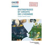 Entreprises et droits de l'homme Protéger, respecter, réparer - CNCDH - Documentation Francaise - broché - Etude