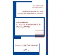 Entreprises et loi de modernisation de l'économie Travaux du CERJDA - volume 10 - Georges Virassamy - L'harmattan - broché - Etude