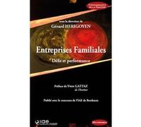 Entreprises familiales - defis et performances Gérard Hirigoyen (Auteur)