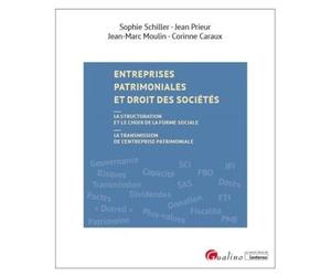 Entreprises patrimoniales et droit des sociétés