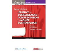 Entrer à l'ENM (l'épreuve de connaissance et compréhension du monde contemporain)