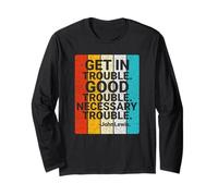 Entrer dans Le pétrin Bon Trouble Trouble Nécessaire John-Lewis Manche Longue