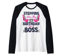 Entrer dans Mon Anniversaire comme Un Patron Chaussures Hautes Sexy pour Femmes Manche Raglan