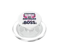 Entrer dans Mon Anniversaire comme Un Patron Chaussures Hautes Sexy pour Femmes PopSockets PopGrip pour MagSafe