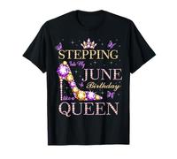 Entrer dans Mon Anniversaire de Juin comme Une fête d'anniversaire de la Reine T-Shirt