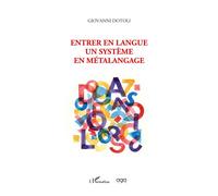Entrer En Langue Un Système En Métalangage