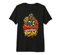 Entrer Quand Les Autres Sortent Pompier Fierté T-Shirt Haut de Gamme
