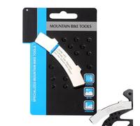 Entretien d'alignement du rotor pour le cyclisme et l'outil d'alignement du rotor cycliste - Régulateur de la crevasse à grand frein polyvalent,Accessoires de conduite portables pour les voyages, la v