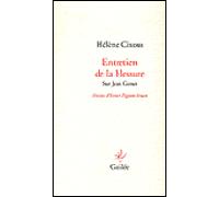 Entretien de la blessure - Hélène Cixous - Galilee - broché - Essai