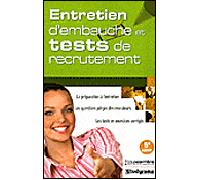 Entretien d'embauche et tests de recrutement - Sabine Duhamel - Studyrama Eds - broché - Guide