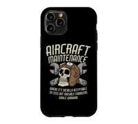 Entretien des aéronefs Mécanicien d'aviation Technicien d'aviation Coque pour iPhone 11 Pro
