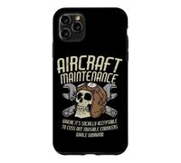 Entretien des aéronefs Mécanicien d'aviation Technicien d'aviation Coque pour iPhone 11 Pro Max
