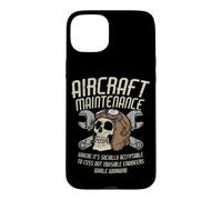 Entretien des aéronefs Mécanicien d'aviation Technicien d'aviation Coque pour iPhone 15 Plus