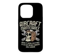 Entretien des aéronefs Mécanicien d'aviation Technicien d'aviation Coque pour iPhone 15 Pro
