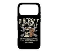 Entretien des aéronefs Mécanicien d'aviation Technicien d'aviation Coque pour iPhone 17 Pro Max
