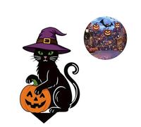 Entretien du piquet en métal en forme de citrouille pour Halloween, installation facile pour extérieur, festival, fête d'Halloween