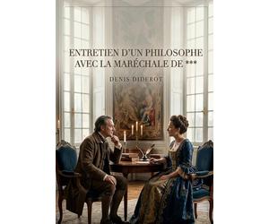 Entretien d'un philosophe avec la Maréchale de ***: Une discussion philosophique entre un penseur et une maréchale, explorant les thèmes de la croyance, de la morale et de la société au 18ème siècle