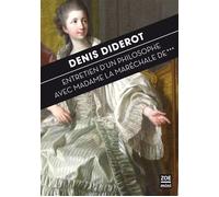 Entretien d'un philosophe avec madame la maréchale de *** - Denis Diderot - Zoe - broché - Essai