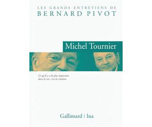 Entretien Les grands entretiens de Bernard Pivot; avec 1 DVD - Michel Tournier - Gallimard - Livre DVD - Textes lus DVD