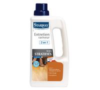 Entretien Parquet Vitrifié et Stratifié 1l - STARWAX 820717