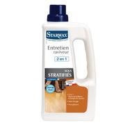 Entretien raviveur parquets et sols stratifiés STARWAX - 1 L - SW961