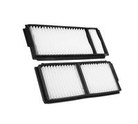 Entretien Voiture Ensemble Filtres À Air Pour Cabine Avant Voiture 2 Pièces En Fiber Climatisation Automobile Pour Mazda 3 2004 - 2009 5 2006-2010 Accessoires Voiture