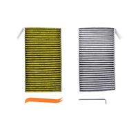 Entretien Voiture Filtre À Air À Charbon Actif Pour Tesla Pour Modèle 3 Y Kit De Remplacement D'éléments Filtrants De Climatiseur De Voiture Avec Outils