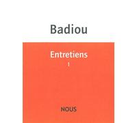 Entretiens: Tome 1 (1981-1996)