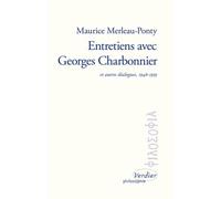 Entretiens avec Georges Charbonnier: et autres dialogues, 1946-1959