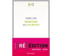 Entretiens avec Jean Benoist Joseph Josy Levy (Auteur)