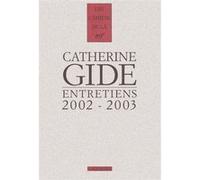 Entretiens: (2002-2003)