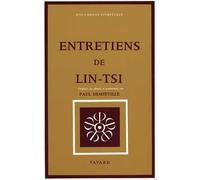 Entretiens de Lin-Tsi - Paul Demiéville - Fayard - Livre