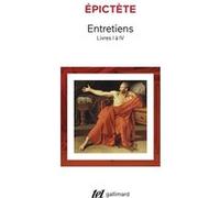 Entretiens Epictète (Auteur), Joseph Souilhé (Edité par)