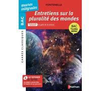 Entretiens sur la Pluralité des mondes - Bernard Le Bouyer de Fontenelle - Nathan - broché - Scolaire / Universitaire