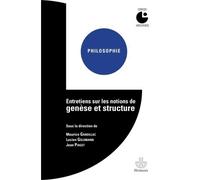 Entretiens sur les notions de genèse et structure Colloque de Cerisy (1959) - GANDILLAC-M - Hermann - broché - Etude